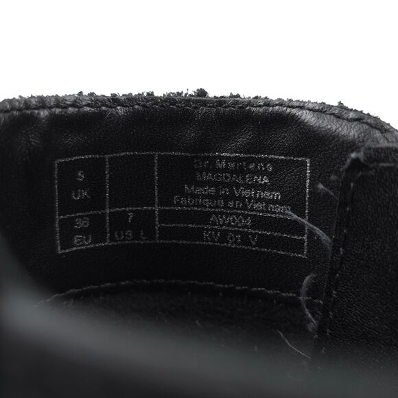 Dr Martens Magdalena Leather Heeled Chelsea Boots Platform Y2k Grunge Minimal 7 - Picture 2 of 8